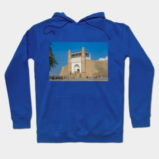 Uzbekistan. Bukhara. Ark of Bukhara. Gate. Hoodie